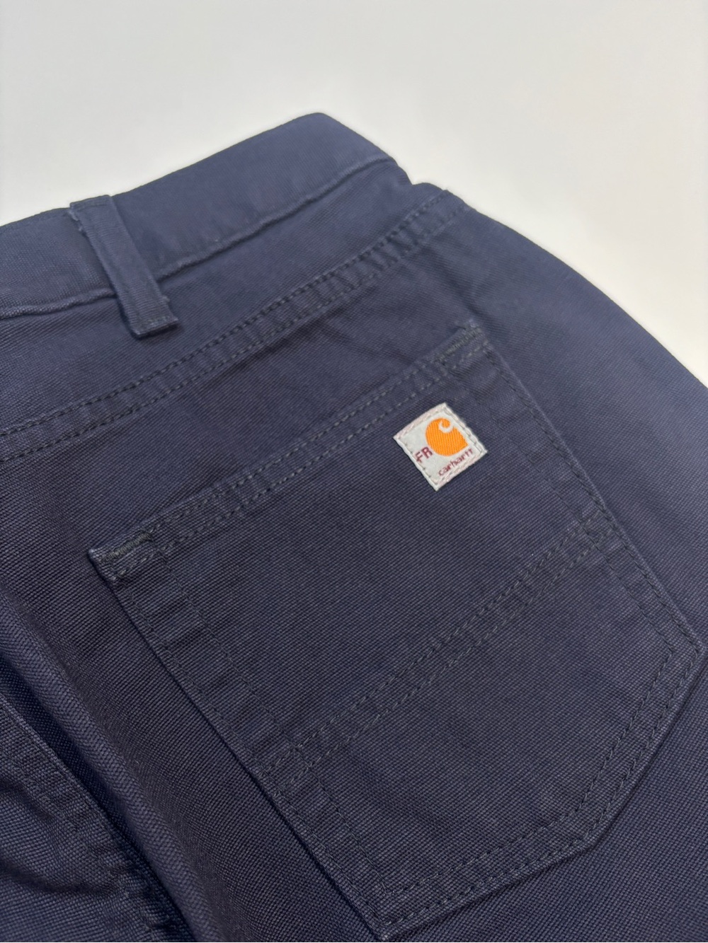 Carhartt Women’s Rugged Flex FR Canvas Work Pants Blue Sz 6 Construction